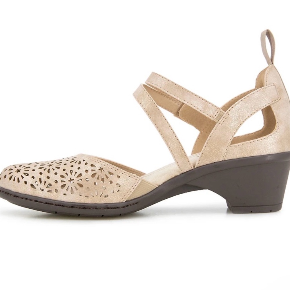 Jbu Women's Bethany Mary Jane Heel Shoe - Picture 3 of 9